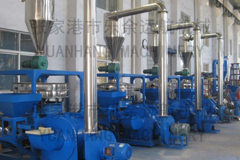 PE高效塑料磨粉機